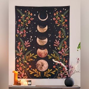 Moonlit Garden Tapestry